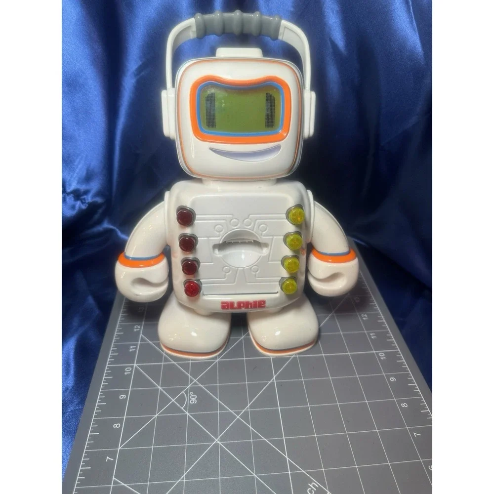 2009 Playskool Alphie Robot Tested & Working - No Cards - Educational Toy